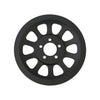 Pully cover, 'Holes' 66T. Black - 07-23 Softail; 2007(NU)Touring