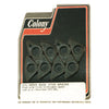 Colony, cylinder base stud spacers set. Black - L78-84 1340cc/80Cui Shovelheads (NU)