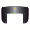 National Cycle, Beaded 5-bolt lower window. Black -