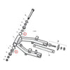Timken style bearing & race assembly, wheel/swingarm - Wheel: 73-99 B.T., TC (excl. 80-81 FLT rear); 73-99 XL front; 79-99 XL rear (NU)  Swingarm: 58-86 4-sp B.T. (excl. Softail) (NU)