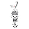 Manley, lower valve spring collar set. +.030" - 80-84 Shovelhead (NU)