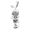Manley, valve spring top collar set. Steel - 36-84 B.T. (NU)