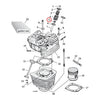 Manley, valve guide seal set. Viton (24) - 05-17 Twin Cam (excl. 110" models); 04-22 XL; 08-12 XR1200 (NU)