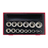 Teng Tools, 15-pc US sized 12-point sockets -
