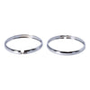 OEM style replacement trim ring set for 5-3/4" headlamp - 63-89 FX, FXR, XL (NU)