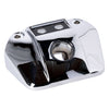 FX, FXR, XL headlamp mounting bracket. 2-hole. Chrome - 75-91 XL, FX, FXR (NU)