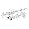 Thrust washer, starter shaft - 67-80 XL; 65-88 B.T. (NU)