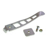 Kick stand extension tab kit. Chrome - 93-17 Dyna (excl. FXDFSE, FXDS-CONV, FXDSE, FXDWG, FXDX/T; 99-00 FXR; 01-04 FXDL)