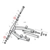 SWINGARM/WHEEL SEAL (STEEL OD) - Spoke or cast wheel front: 73-83 FX, FXR, XL.   Cast wheel rear: 73-83 FX, FXR, XL; 80-83 FLT (sprocket side only).   Cast wheel front & rear: 73-79 FL.  Swingarm seal: 73-85 B.T.