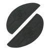 OVAL REPL. PADS, FLOORBOARDS. BLACK - 40-84 FL models and others with classic oval floorboards
