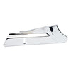 Lower rear belt guard. Chrome - 07-23 Touring with 68t. pulley