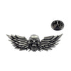 Skull Pin Flying skull pin - Fits to your jacket, vest, backpack or anywhere else you want