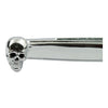 SKULL HANDLEBAR LEVER SET - Cable operated clutch - 96-17 Dyna; 96-14(NU)Softail; 96-07(NU)Touring;  96-03(NU)XL