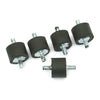 Battery box / oil tank mount rubbers - 67-89 XL; 65-86 FL, FX; 84-99 Softail (NU)
