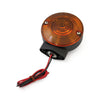 TURN SIGNAL ASSY, FRONT. AMBER LENS - 86-15 FLT/Touring (excl. FLHX, FLHRS); 16-22 FLHR/C; 2023 FLHFB Electra Glide Highway King (NU)
