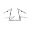 1" 'Z-Bar Extreme' handlebar. Chrome - 82-22 H-D (excl. 08-22 e-throttle & 88-11 Springers) with 1" I.D. risers (NU)