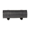 Ledrie, leather tool roll. Black with black buckles. 1L. - Universal