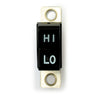 Handlebar rocker switch, Hi/Low. Black - 75-81 H-D (NU)