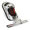 Beehive taillight. Chrome - 39-46 H-D & custom applications
