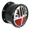 STOP taillight. Black. Red lens - UNIVERSAL