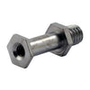 Stud, kickstart return spring. Chrome - 36-86 4-speed B.T.(NU)