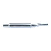 WL Flathead muffler, no baffle. chrome - 50-52 WL Flathead (NU)