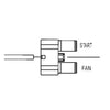 STARTER/FAN RELAY, ULTRA MICRO 280/SPST - 07-16 Touring; 10-14 XL; 07-17 V-Rod (NU)