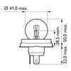 Philips headlamp bulb R2 (Duplo) -
