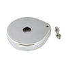Cover kickstart spring. Chrome - 59-69 FL; 71-86 FX (NU)