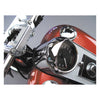 National Cycle, speedo visor. Chrome - Most 68-23 H-D models with large 5" FL style tank mounted speedo (excl. 08-23 FLHR/C/XS)