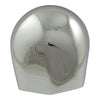 Horn cover, low note. Chrome - 86-92 XL 1200; 91-92 Softail, FLT (NU)