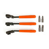 Lang Tools, mini ratcheting bit wrench. Fine tooth - Univ.