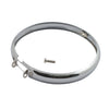 Replacement Springer headlamp trim ring. Chrome - 36-54 H-D with Springer forks & 6-1/2" headlamps (NU)