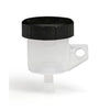 TRW remote brake fluid reservoir with straight outlet -