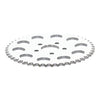 REAR SPROCKET, CHROME. 48T - 82-85 XL (NU)