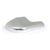 FL Shovel horizontal crossover heat shield chrome - 65-84 FL 4-sp models (NU)
