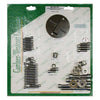 MOTOR SCREW SETS, CHROME ALLEN - L76-84 4-SP B.T.(NU)