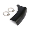 FL Shovel horizontal crossover heat shield black - 65-84 4-sp FL (NU)