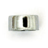 Button cap handlebar switch, short. Chrome - 72-81 H-D (NU)