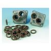 James seals, pushrod cork large lower - 48-65 Panhead; 66-E79 Shovelhead (NU)