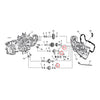 Camshaft bushing, outer. STD - 52-21 K, XL (excl. XR1200): #1,3,4 cam.   37-48 74/80" Flathead: #3,4 cam.   37-73 45" (750cc) Flathead: #4 cam.