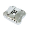 Evo Sportster rocker cover set (1cyl.). Chrome - 91-03 XL; 86-90 XL crankvented models when umbrella valve is nut used (NU)