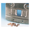 James, rocker box seal washers. Copper - 84-99 Evo B.T.; 86-08 XL (NU)