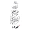 James, rocker cover 1-piece left & right gasket set. RCM - 84-99 Evo B.T.; 86-22 XL; 08-12 XR1200; 91-10 Buell XB (NU)