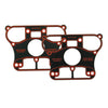 James, rocker cover 1-piece left & right gasket set. RCM - 84-99 Evo B.T.; 86-22 XL; 08-12 XR1200; 91-10 Buell XB (NU)