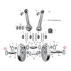 FLYWHEEL WASHER SV, .102 INCH (OUTSIDE) - 32-73 45" SV(NU)