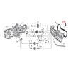 James, camshaft seal. Double lip - 71-03 XL (NU)