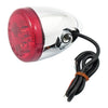 3-1 LED bullet taillight / turn signal combo. Chrome. Red - 09-12(NU) XL883N Nightster, Custom applications