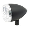 3-1 LED bullet taillight / turn signal combo. Black. Clear - Universal