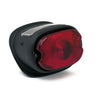 Early 55-72 style taillight. Black - 55-72 FL, XL (NU)